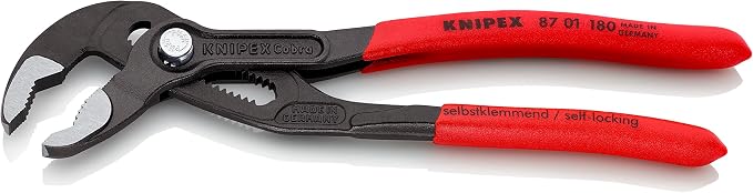 KNIPEX Pliers Wrench & 8701180 87 01 180 7-1/4-Inch Cobra Pliers
