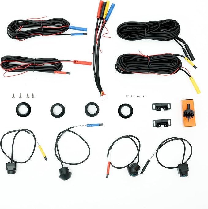 Car AHD 720P/1080P 360° View System Panoramic View Parking Camera Set