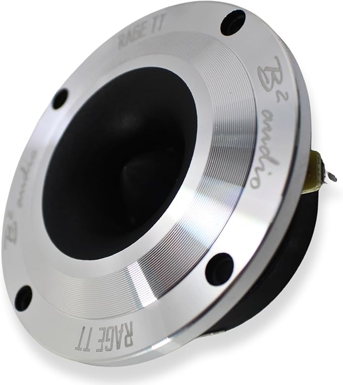 B2 Audio Rage Series Pair of 30 Watt RMS 4-Ohm 1" Voice Coil Tweeters RAGETT