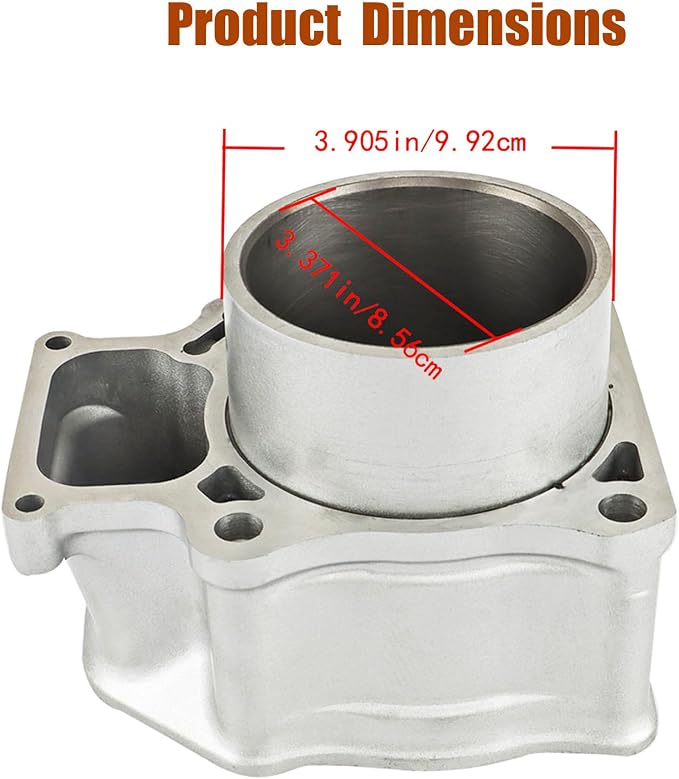 GXYWADY Standard Bore 420CC Cylinder Top End Repair Kit Replacement for Honda Rancher 420 2007-2020