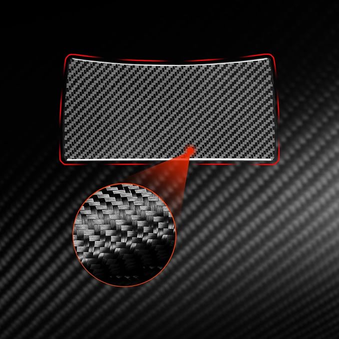 Soft Real Carbon Fiber Compatible with Nissan Altima 2013 2014 2015 2016 2017 2018 Interior Accessories Car Glasses Case Panel Cover Trim Decals Accessories