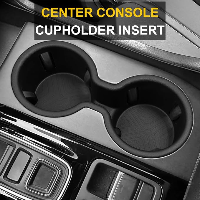 3Pcs Center Console Organizer Tray for 2026 Honda Passport Trailsport/2023 2024 2025 Honda Pilot/Ridgeline/Interior Accessories - Center Console Cup Holder Insert & Hidden Armrest Storage Box