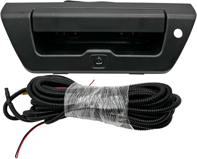 Rear View Backup Tailgate Handle Camera Compatible with Ford F150 2015-2020 Tailgate Door Handle Reverse Park Assist Replacement Camera