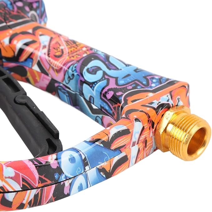 High Pressure Car Wash Foam Cannon Kit with 5-Color Nozzle Set and Foam Sprayer for Car Cleaning and Garden Use