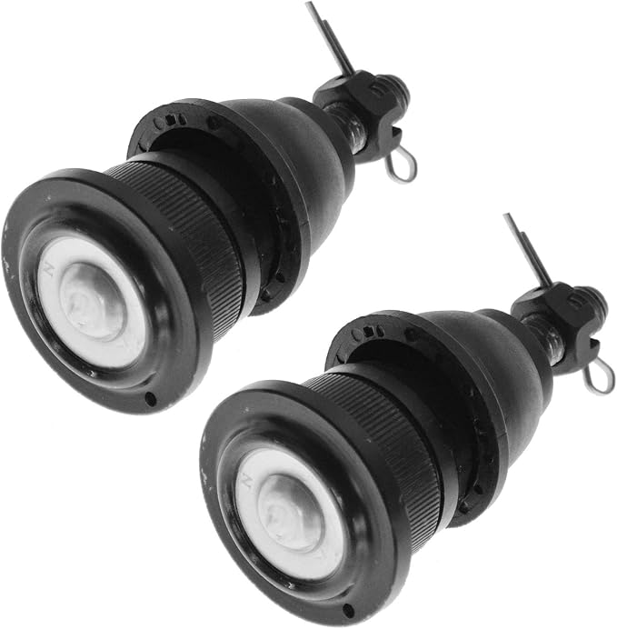 TRQ Front Upper Driver and Passenger Side Ball Joint Set Compatible with 99-06 Chevrolet Silverado 1500 00-06 Tahoe 03-14 Express 1500 00-06 Suburban 1500 99-06 GMC Sierra 1500 00-06 Yukon