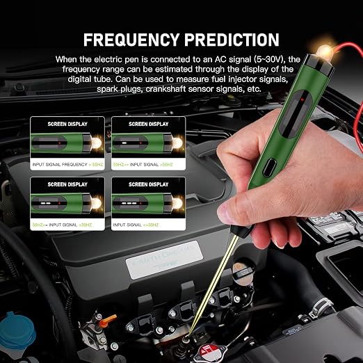 2023 Original Topdiag P50 Car Electrical Circuit Tester Power Probe for Automotive Inspection,Support Multiple Model(P50)