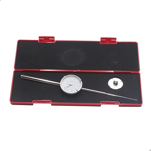 HFS(R) 0-4" Dial Indicator Lathe Tool High Precision, 4" Measuring Range, 0.001" Graduation Interval