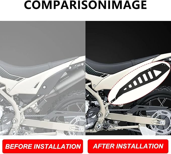 for 2025 KLX230 klx230 2024 2023-2019 Accessories Saddlebag Rack Side Luggage Rack Cargo Bracket Enlargement Carrier Motorycle Parts