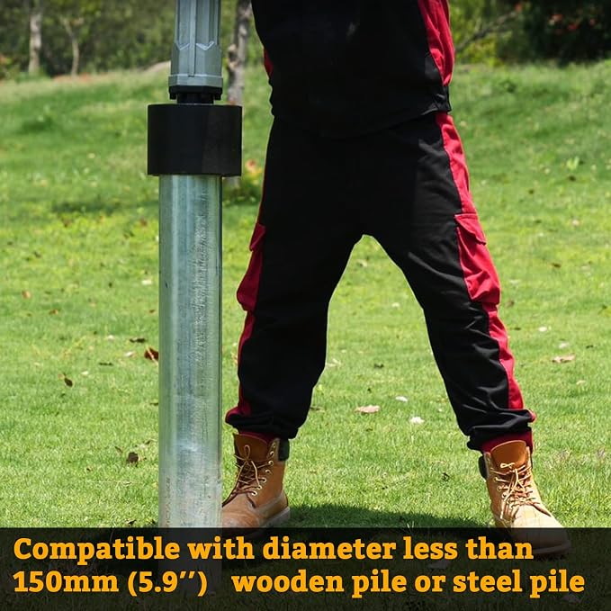 5.9 Inch(150mm) pile socket for JACKCHEN gasoline pile driver