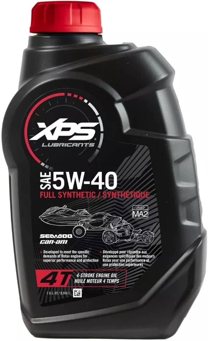 BRP OEM XPS 4T 5W-40 Synthetic Oil, 9779133, 9779492