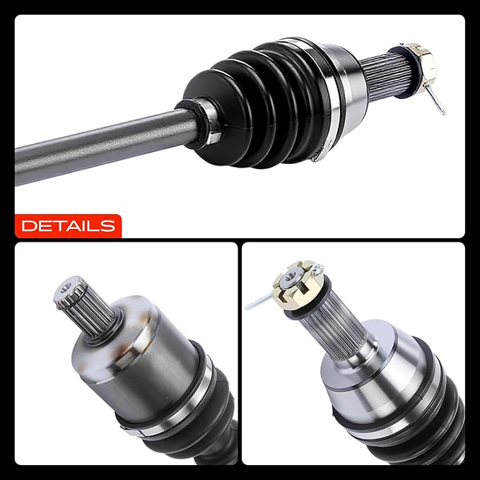 A-Premium Front Driver or Passenger Side CV Axle Shaft Assembly for Polaris | Compatible with Ranger 900 Diesel 2011-2014, Ranger Crew 900 Diesel 2012-2014, Replace# 1332858