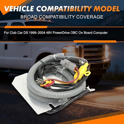 On Board Computer OBC 101909901 48V 3-Pin Plugs Compatible with Club Car Precedent DS Models 1998‑2004 After-Market Parts