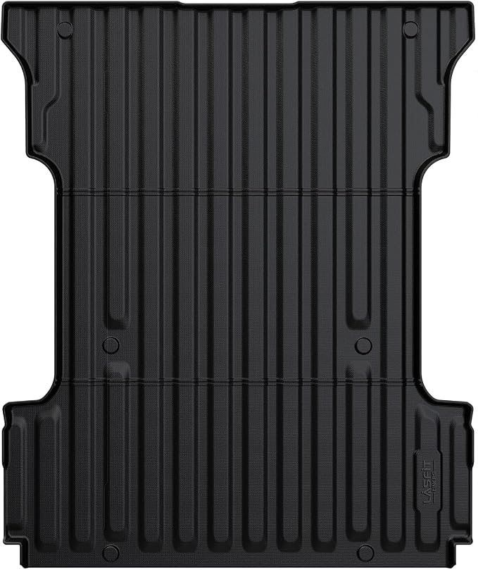 LASFIT 6.5ft Bed Mat for Ford F-150 2026 2025 2024 Truck Box All Weather Protector TPE Durable Easy Clean Bed Liner for F150-Not Fit for Drop in Bedlienr