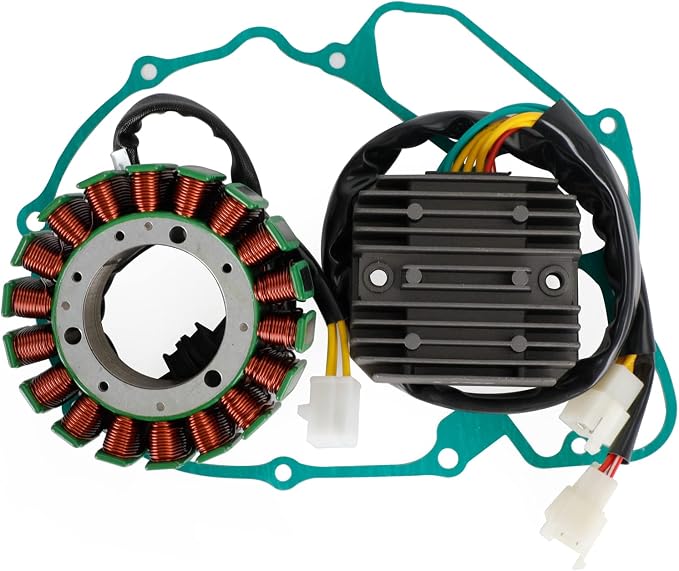 Magneto Stator Voltage Rectifier Gasket Kit for Honda VT1100 VT1100D2 Shadow A.C.E. 1999, for Honda VT1100 VT1100C Shadow Spirit 1997-2007, for Honda VT1100 VT1100C3 Shadow Aero 1998-2002