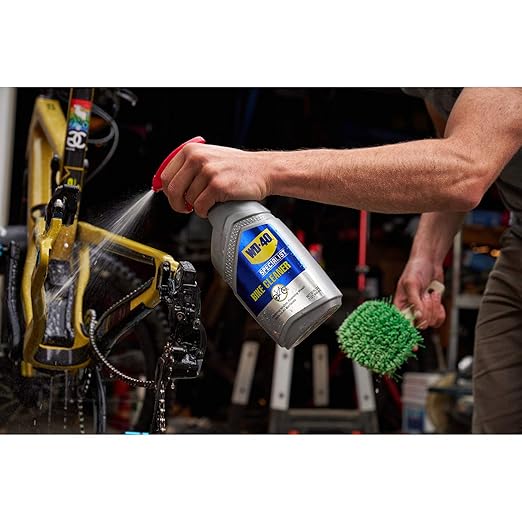 WD-40 Specialist Bike Chain Lube, 6 OZ and Bike Cleaner, 32oz Foaming Trigger