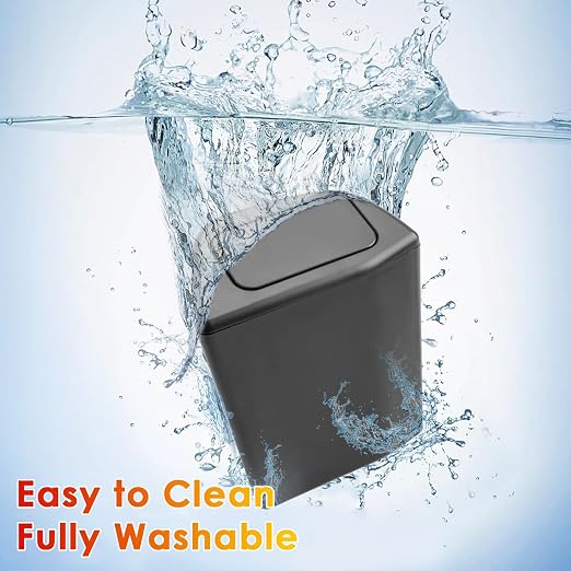 for Toyota RAV4 Trash Can for 2019-2025 Toyota RAV4 Small Car Trash Bin for Side Door RAV4 Front Left Door Trash Garbage Bin w/Lid for Toyota RAV4 Accessories (RAV4 Left Side)