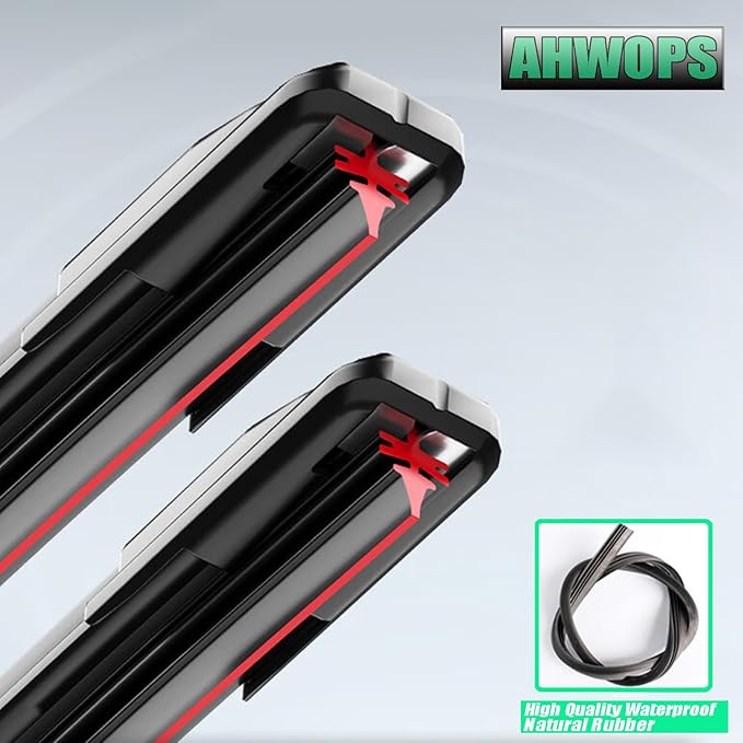 3 Wiper Front and Rear Wiper Blades for Kia Telluride 2020-2023, OE Original Style (26″/18″ Front/12″ Rear) For My Car