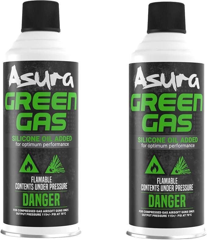 Asura Power Green Gas G-1000, Pack of 2