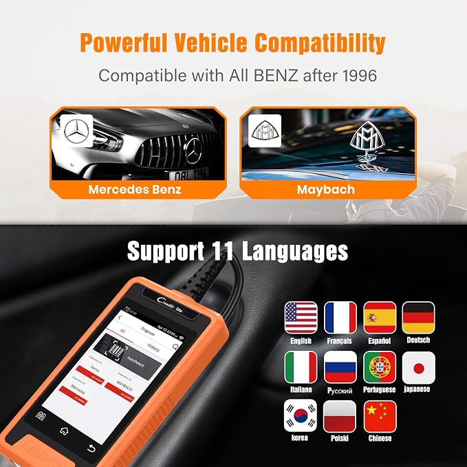 Launch Code Reader, All Systems Bi-Directional Professional Automotive Diagnostic Scan Tool