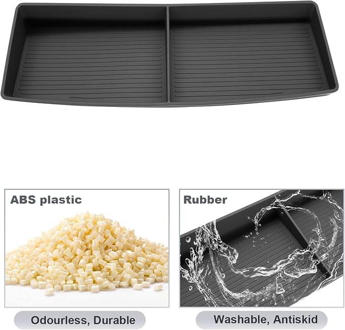 SKTU 2025 2026 Chevy Tahoe Dashboard Organizer for 2025 2026 Tahoe/Suburban Behind Screen Organizer 2025 2026 Suburban Dashboard Storage Box 2025 2026 Chevy Tahoe Accessories Dashboard Tray