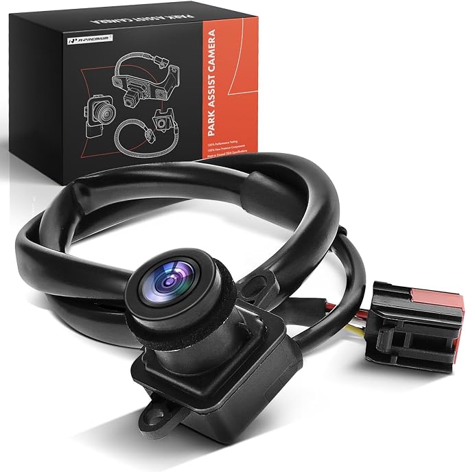 A-Premium Park Assist Camera Rear View Backup Reverse Camera Compatible with Select Ram Models - 2014-2023 ProMaster 1500, 2014-2023 ProMaster 2500, 2014-2023 ProMaster 3500