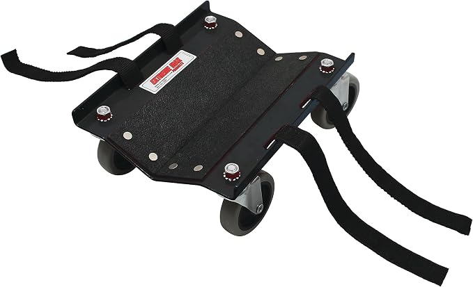 Extreme Max 5800.0232 V-Slides Snowmobile Dolly System - Steel, Black
