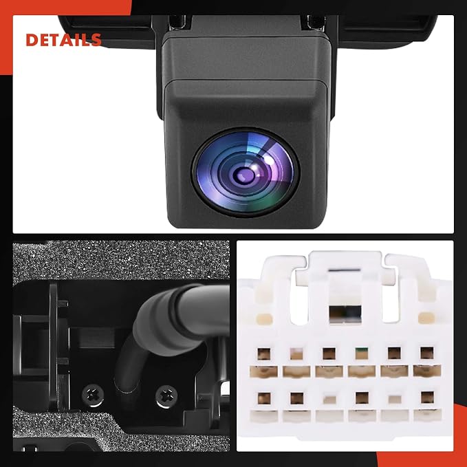 A-Premium Rear View Backup Camera Compatible with Honda | Parking Camera for 2013 Civic Coupe - Replace# 39530-TS8-A02