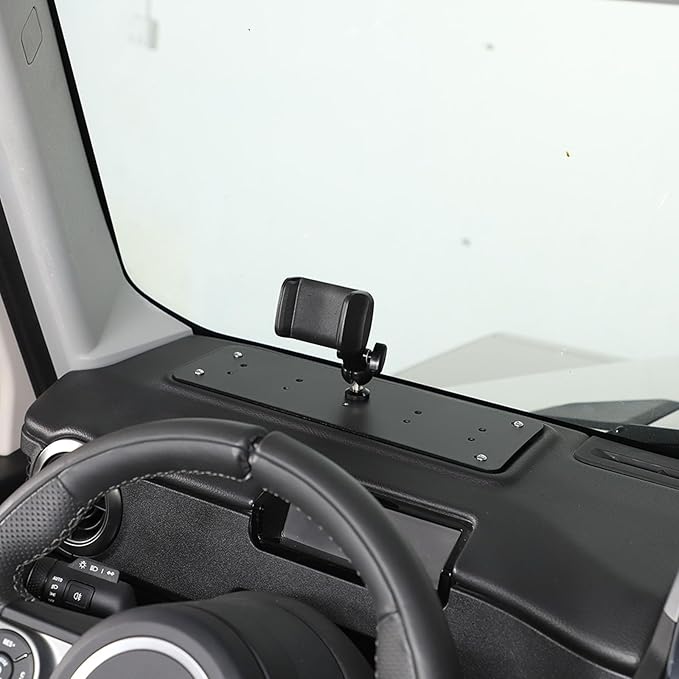Car Central Control Multi-Function Phone Bracket Compatible with Ineos Grenadier 2020-2026 Dash Panel Cell Phone Holder Insert Accessories (Type A, Style B)
