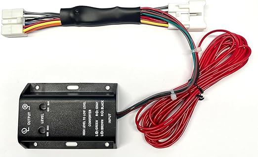 Add an Amplifier Adapter Interface to Factory OEM Car Stereo Radio System for Subaru - Select Vehicles Only - Add Subwoofer Bass - No Factory Premium Amp - Compatible Vehicles Listed Below