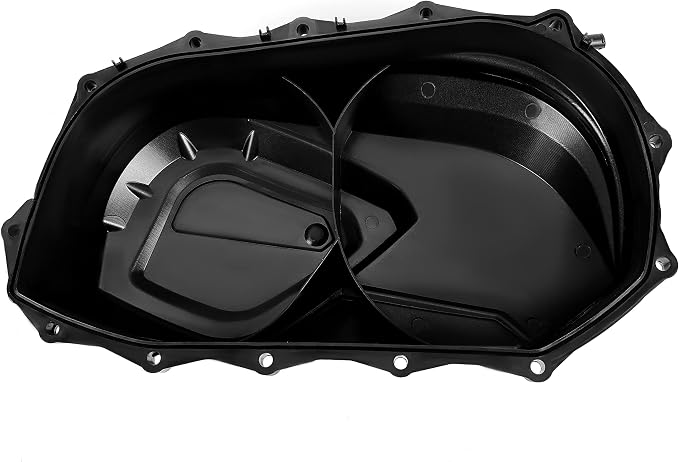 ALMULOO Outer Clutch Cover Compatible with 2007-2020 Can-Am Commander 800/1000 Outlander Renegade 500/570/800/850/1000 Replacement for 420611397 Black Plastic