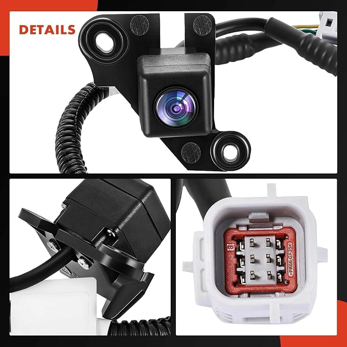 A-Premium Rear View Backup Camera Compatible with Chevrolet & GMC | Parking Camera for Express 1500/Savana 1500 2013-2014, Savana 2500/Savana 3500/Express 2500/Express 3500 2013-2019