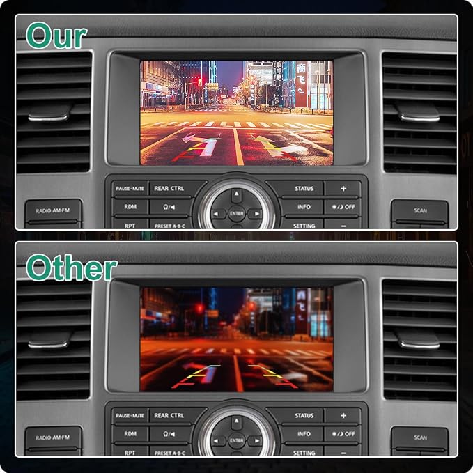 28442-7S110 Rear View Camera Replacement for Infiniti QX56 2004-2010, OE Backup Cam Replaces 284427S110, V38740090, 16606742, IN1960105, 901-19908 by GreenYi