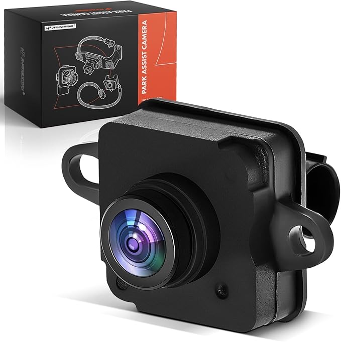 A-Premium Park Assist Camera Rear View Backup Reverse Camera Compatible with Select Jeep Models - 2015 2016 2017 BU Series Renegade