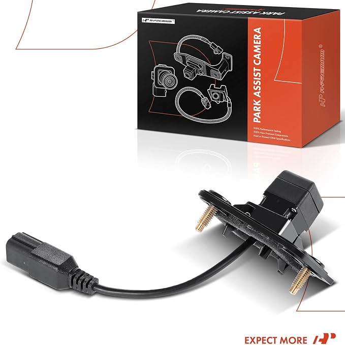 A-Premium Rear View Backup Camera Compatible with Nissan | Parking Camera for 2014-2019 Versa - Replace# 284423VA1B