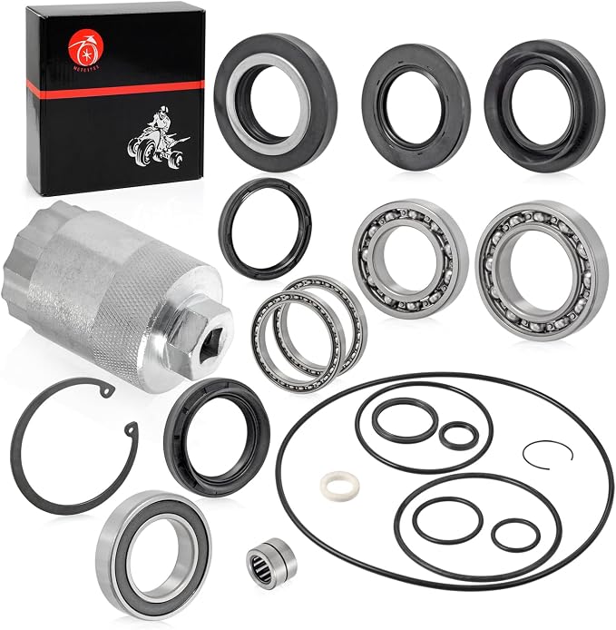 MOTO1988 Rear Differential Bearing & Seal kit 64mm Pinion Tool For Honda Rancher 420 TRX420 TE TM FE FM FPE FPM 2007-2013