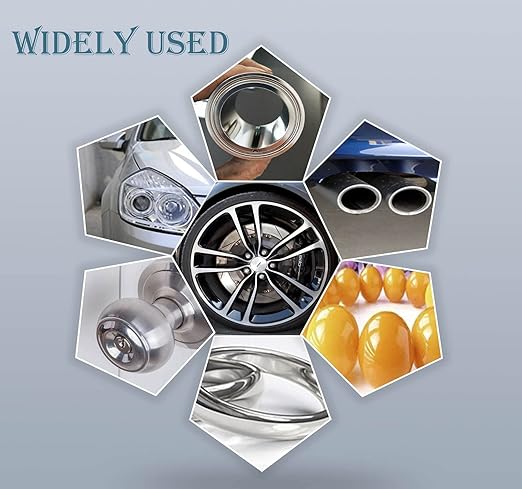 19 Pcs Buffing Wheel for Drill,Buffing Pad Polishing Wheel Kits with 6 Pcs Polishing Compound and 5 Pcs Felt Polishing Wheel,for Aluminum, Stainless Steel, Chrome,Metal,Glass,Car Detailing
