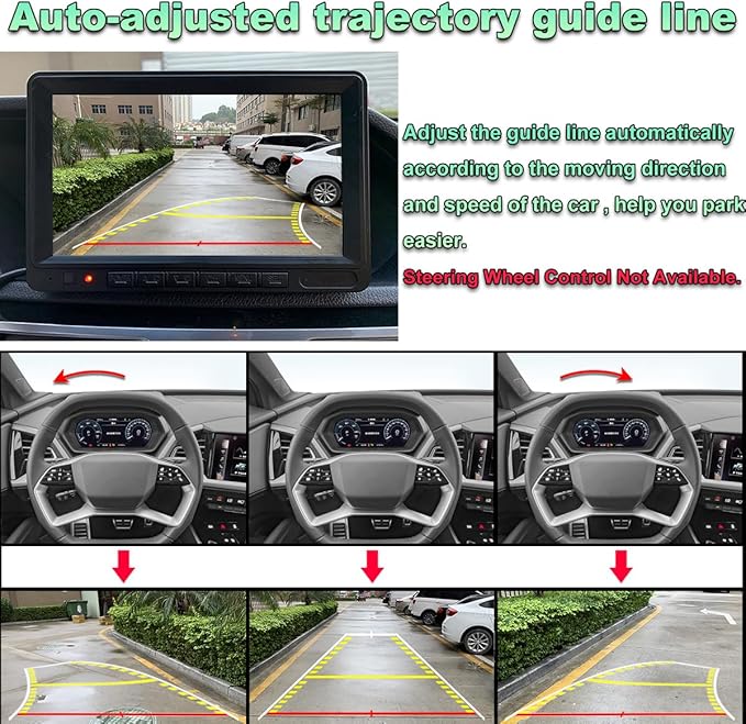 Vehicle Backup Camera with Dynamic Intelligent Trajectory Moving Guide Line for BMW E82 E88 E84 E90 E91 E92 E93 E70 E60 E61 E39 3 5 X5 X6, Car Rear View 170 Fisheye Lens Trunk Handle Camera