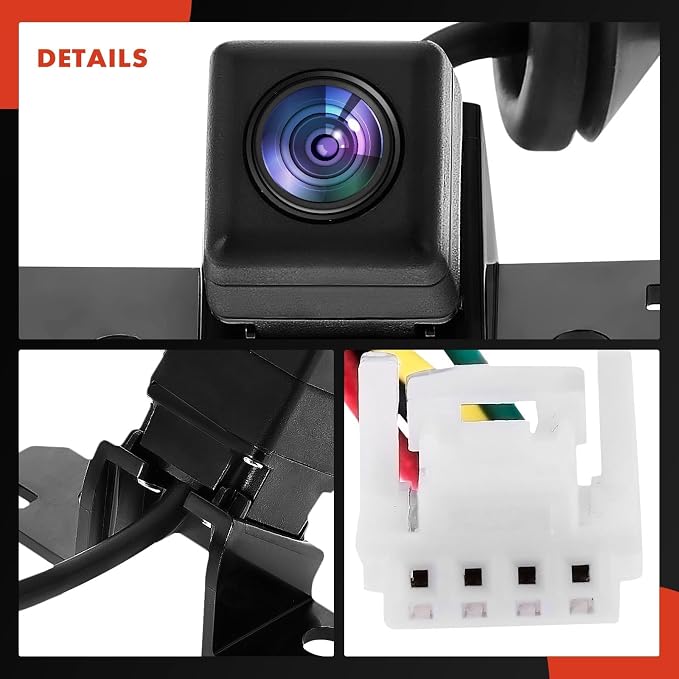 A-Premium Rear View Backup Camera Compatible with Nissan | Parking Camera for 2013 2014 2015 2016 2017 Leaf - Replace# 284423NH0A