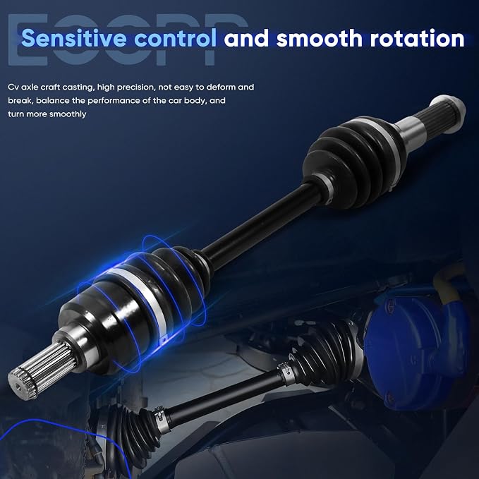 ECCPP CV Axle Drive Shaft Assembly fit 2011-2014 for Yamaha Grizzly 450 Rear Left Right 1CT-2530V-00-00