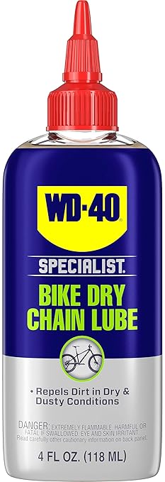 WD-40 Specialist Bike Degreaser & Dry Chain Lube Bundle (10 OZ, 4 OZ)