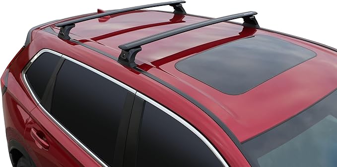 BRIGHTLINES Heavy Duty Anti-Theft Premium Aluminum Black Roof Bars Roof Rack Crossbars Compatible with 2012-2026 Honda CRV Without Roof Rails