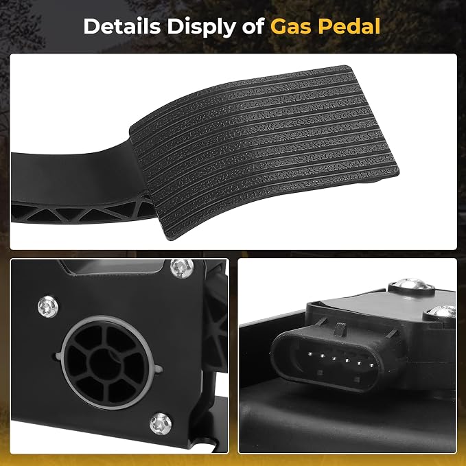 M MATI 4080107 Throttle Pedal Foot Gas Pedal for Polaris Ranger 1000 570 2022-2024 Ranger EV 2023-2024 PRO XD Gas 2022-2024