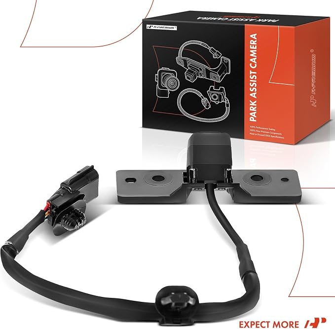 A-Premium Park Assist Camera Rear View Backup Reverse Camera Compatible with Select Nissan Models - 2017-2023 Titan, 2016-2023 Titan XD Fit Without AVM (Around View Monitor) - Replace# 28442EZ00A