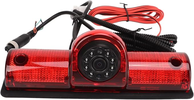 Upgrade Your Vehicle with a Car Brake Light Camera - Tail Mount Backup Parking Reversing Stop Lamp Camera - DC12V - Universally Fit for Vehicles - Provide Rear View Assistance