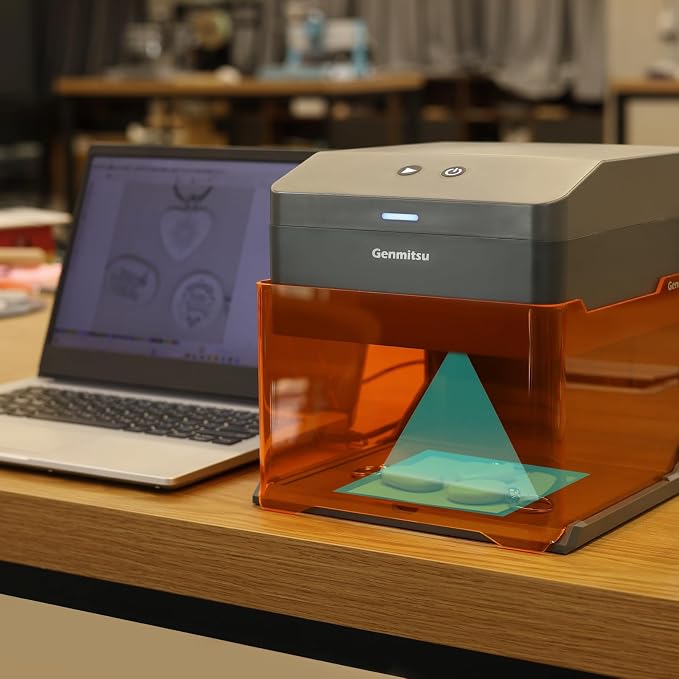 Genmitsu Camera for Laser Engraver, Perfect for Kiosk Kortek Laser Engraving Machine, Laser Cutter Accessory Compactible with Lightburn, Precise Positioning & Work Preview