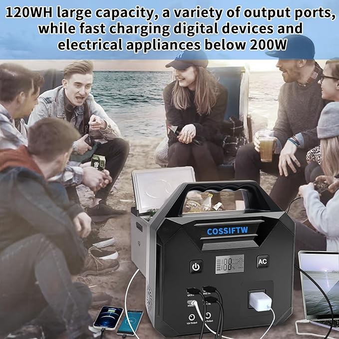 10000A Heavy Duty Jump Starter AC 200W Generator 130wh Jump Booster PD 60W Two-Way Fast-Charging The Most Multi Functions & Heavy Duty Jump Starter (Apply for All Cars & Trucks)
