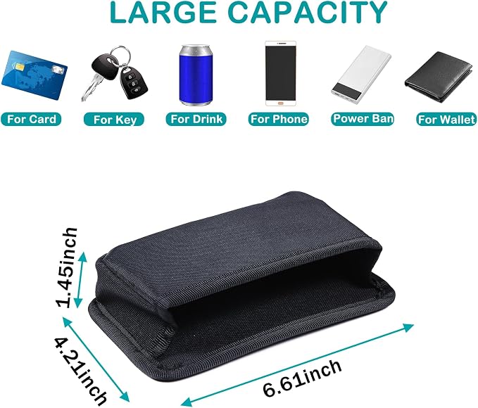 Car Seat Side Pocket Organizer Compatible with Ineos Grenadier 2020-2026 Oxford cloth material Left Side Organizer Cell Phone Pouch Sunglasses Holder Storage Tray Accessories (Black)