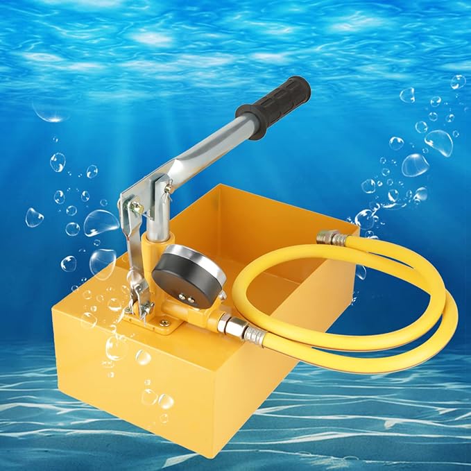 2.5Mpa 25KG Manual Hydraulic Water Pressure Test Pump Pipeline Tester Tool Carburetor Pressure Tester Mrisata