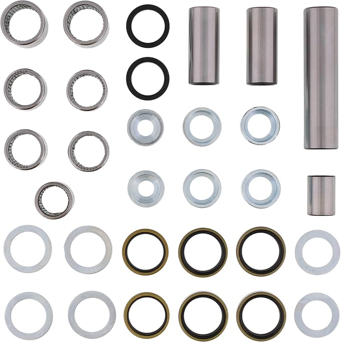 All Balls 27-1217 Linkage Bearing Kit Compatible With/Replacement For GasGas MC 250F Factory Edition 2024, MC 450F Factory Edition 2024, Husqvarna FC 250 Rockstar Edition, FC 450 Rockstar Edition 2024