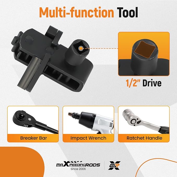 maXpeedingrods J-46392 Engine Barring Tool for Detroit Diesel DD13, DD15, DD16, MBE4000, MBE900 Alternative or W470589046300